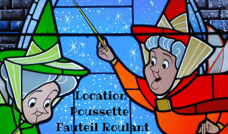 Location de poussette, de fauteuil roulant pour vos séjours Disneyland Paris