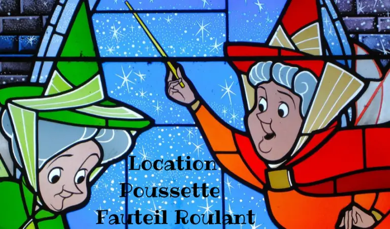Location de poussette, de fauteuil roulant pour vos séjours Disneyland Paris