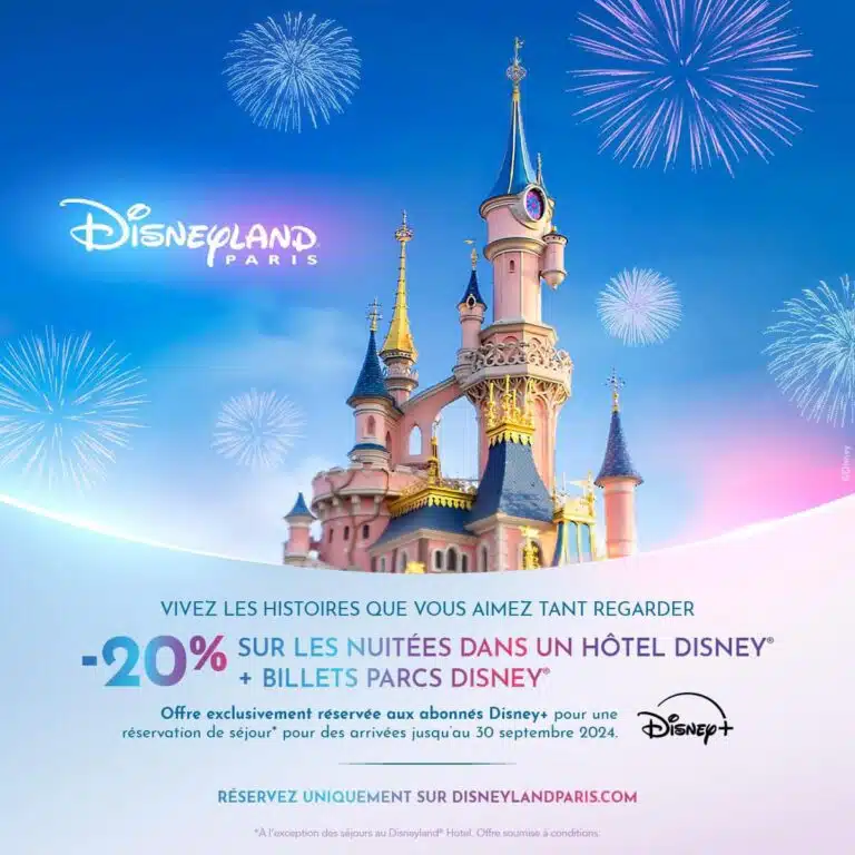 Disneyland Paris : Découvrez l’offre spéciale Disney+ !